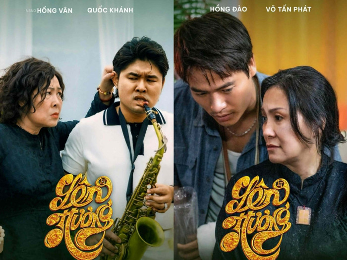 NSND Hồng Vân và Hồng Đào lần đầu vào vai đối thủ trên màn ảnh rộng trong Lên Hương. Ảnh: NSX