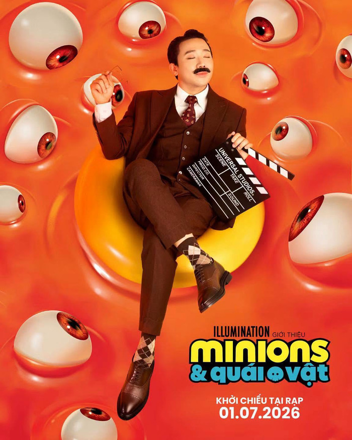 Trấn Thành lồng tiếng cho đạo diễn Max trong Minions & Quái Vật.&nbsp;