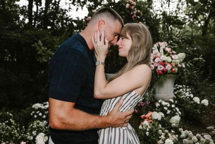 Giấc mơ của Travis Kelce đã thành hiện thực sau đám cưới với Taylor Swift Ảnh 1