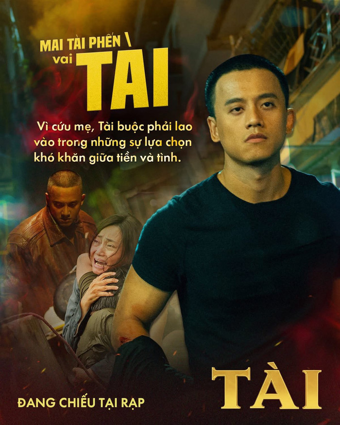 Mai Tài Phến đảm nhận vai Tài và lần đầu thử sức với vai trò đạo diễn phim điện ảnh. Ảnh: NSX