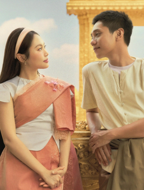&nbsp; Diễn viên Bảo Định và Phương Mỹ Chi trong MV Thiên đường với người thương.