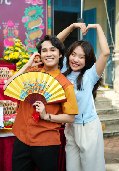 Phương Mỹ Chi và Huỳnh Lập từng có màn hợp tác thành công trong Nhà Gia Tiên.&nbsp;