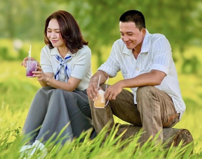 Mỹ Tâm và Mai Tài Phến trong phim Tài. Ảnh: Đoàn phim.