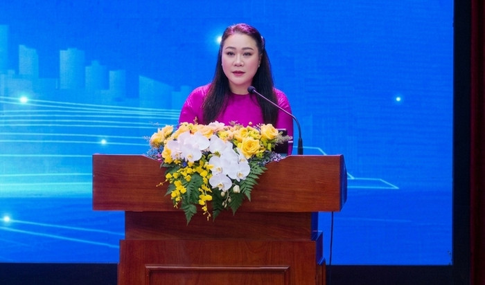 Thạc sĩ Lâm Hồng Lãm Thúy, Trưởng Phòng giáo dục phổ thông (Sở Giáo dục và Đào tạo TP.HCM), đề nghị UBND các phường, xã kiểm tra, rà soát tất cả, không để tồn tại tình trạng các trung tâm dạy homeschooling cho học sinh tiểu học - Ảnh: V.B.&nbsp;