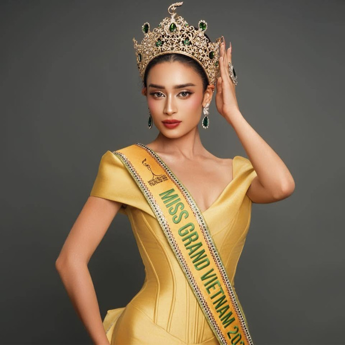Emoura Phạm đang được nhiều khán giả kỳ vọng sẽ lập thành tích cao khi thi Miss Grand International 2026.