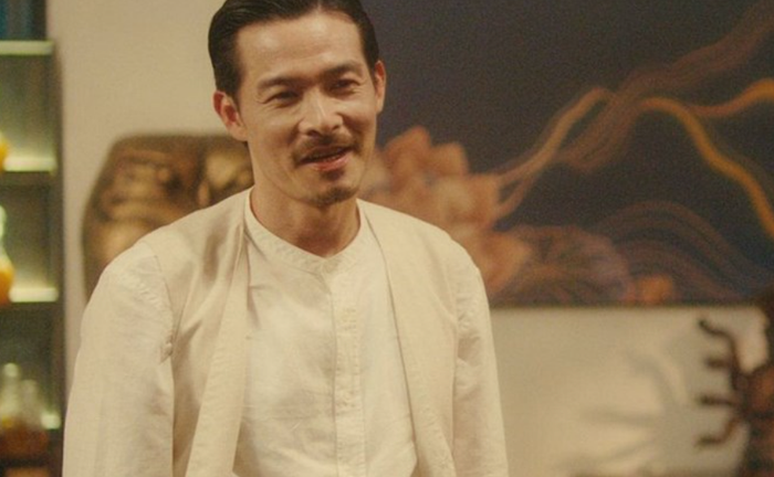 Quách Ngọc Ngoan đóng ông Thiên trong phim Báu vật trời cho. Ảnh: Đoàn phim