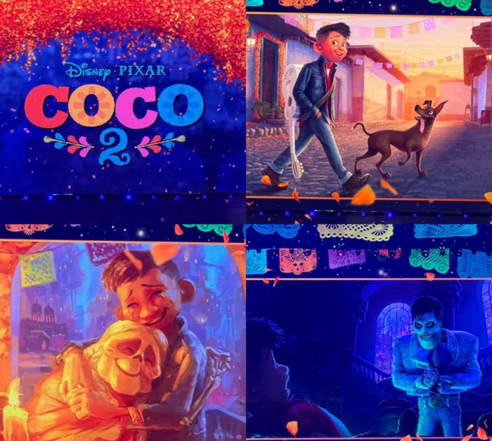 Miguel được hé lộ có thể phải hợp tác với chính Ernesto de la Cruz, trong khi Héctor cũng được cho là sẽ trở lại trong phần phim mới. Ảnh: Pixar.