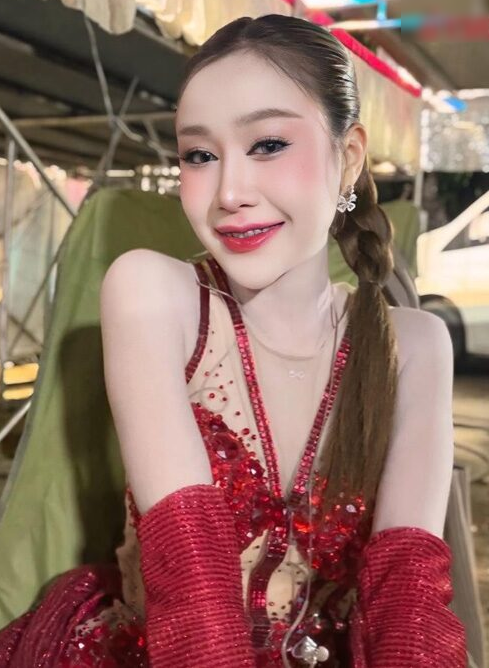 Tàu dừa rơi xuyên thủng xe hơi của nữ ca sĩ nổi tiếng Ảnh 1