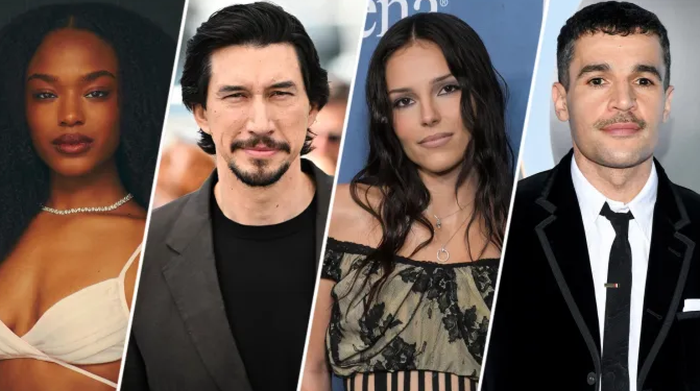 Diễn viên Maya Boyd, Adam Driver, Inde Navarrette and Christopher Abbott (từ trái sang).&nbsp;
