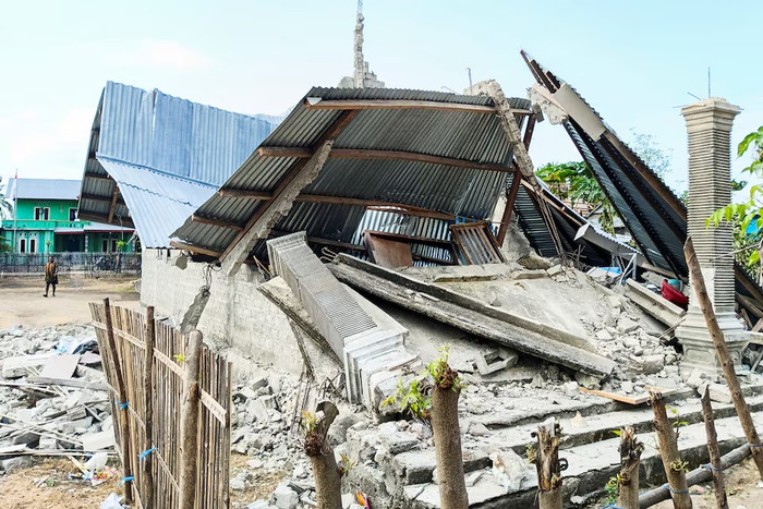 Động đất 7,7 độ tại Indonesia khiến ít nhất 51 người thiệt mạng, hàng nghìn người sơ tán Ảnh 3