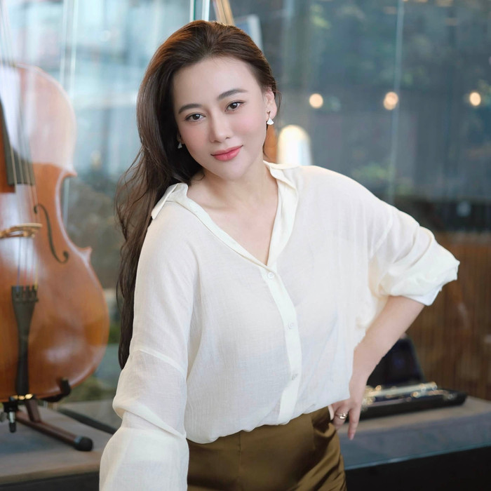 Phương Oanh là một trong những diễn viên quen thuộc của phim giờ vàng. Ảnh: FBNV