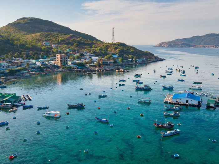 Vẻ đẹp bình dị ở Cam Ranh. Ảnh: Sưu tầm