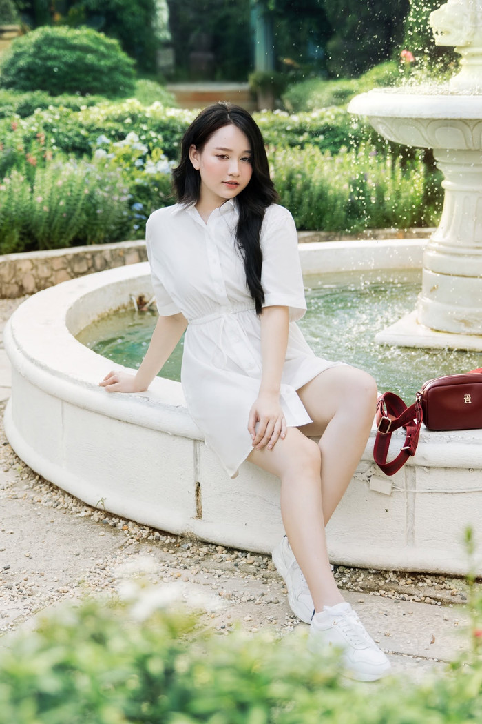 Diễn viên Trúc Anh hiện tại.