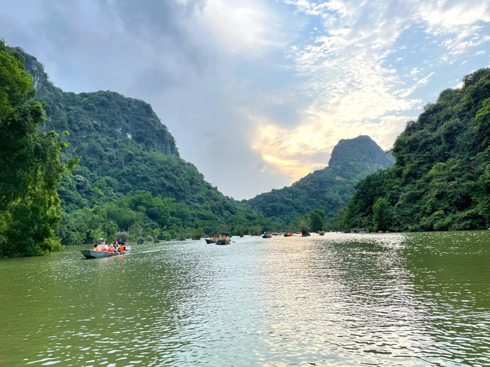 Cảnh đẹp ở Thung Nham - Ninh Bình. Ảnh: Sưu tầm