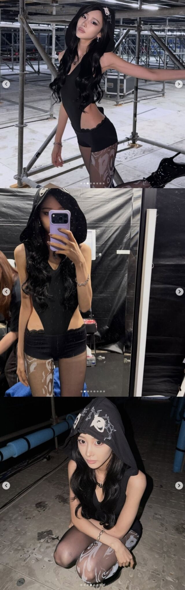 Giselle (aespa) khiến người hâm mộ không thể rời mắt khi khoe đôi chân thon dài, hoàn hảo. Ảnh: Instagram Giselle