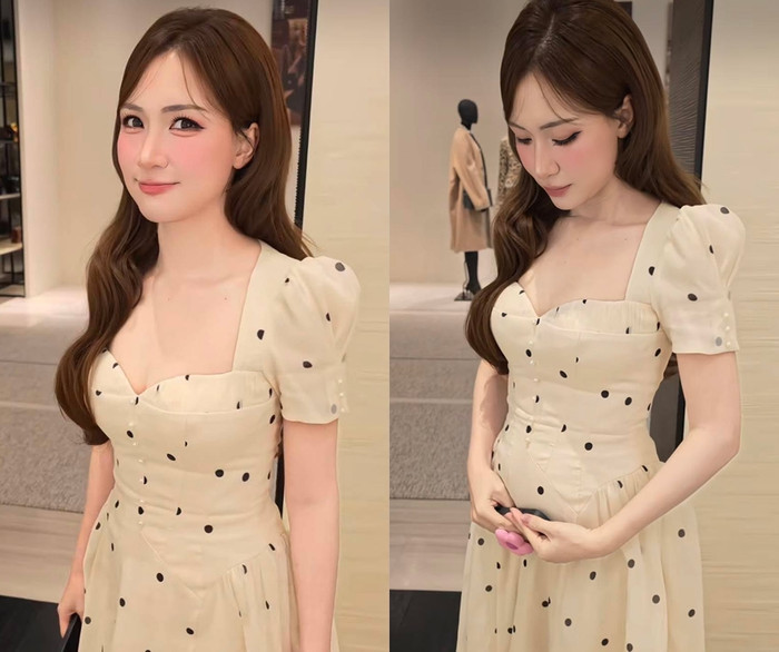 Hòa Minzy phản ứng khi được hỏi về chuyện mang bầu.
