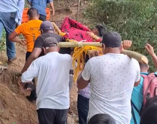 Ông được phát hiện trong tình trạng mất nước và suy dinh dưỡng nghiêm trọng. Nguồn: Jam Press/Chính quyền thành phố Uxpanapa 2026-2029