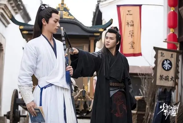 Thiếu Niên Giang Hồ Vật Ngữ là một web drama không quá nổi tiếng nhưng từng nhận được điểm số 6,9 trên Douban. Phim không có nhiều độ thảo luận, song những khán giả đã xem lại dành nhiều lời khen. Ảnh: Weibo