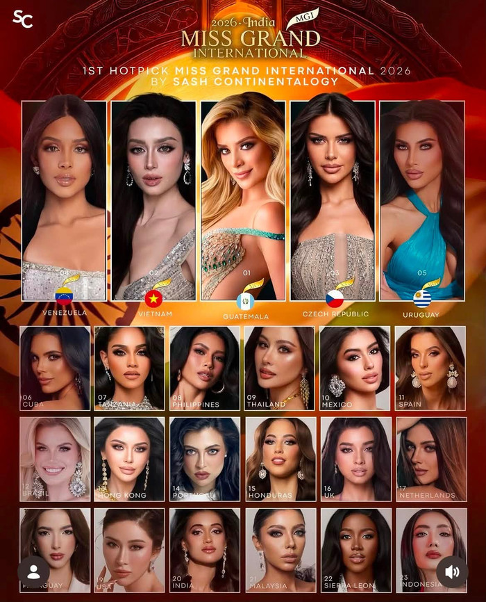 Emoura Phạm đang được dự đoán đạt thành tích cao tại Miss Grand International 2026.