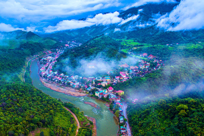 Khung cảnh ở Kỳ Sơn. Ảnh: Sách Nguyễn/Báo Nghệ An
