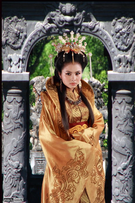 Diễn viên Vân Trang góp mặt trong Thiên mệnh anh hùng.