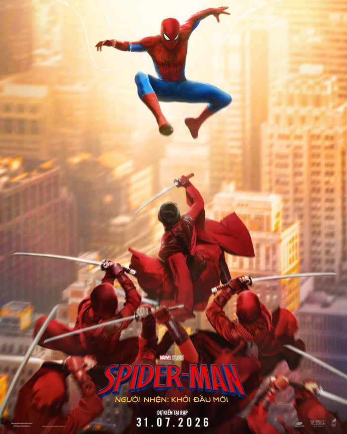 Peter Parker bước vào một cuộc sống mới khi thế giới không còn nhớ danh tính của anh, buộc Spider-Man tiếp tục hành trình bảo vệ New York trong cô độc. Ảnh: Weibo.