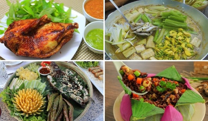 Đến Đồng Tháp đừng quên thưởng thức những món đặc sản nơi đây. Ảnh: Sưu tầm