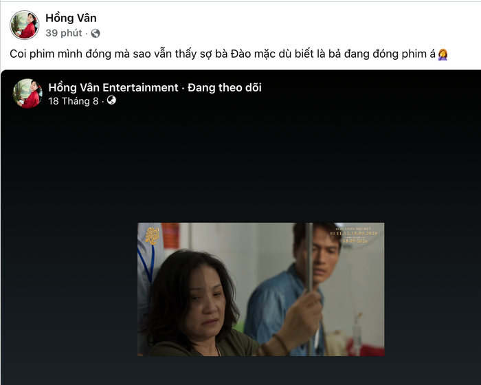 NSND Hồng Vân chia sẻ trailer Lên Hương.