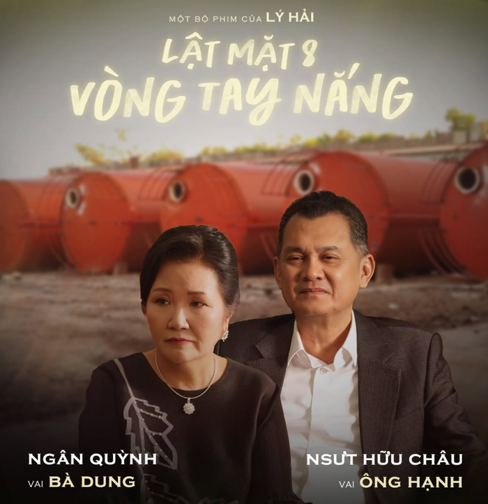 NSƯT Hữu Châu hóa thân thành người thầy trong Lật mặt 8: Vòng tay nắng. Ảnh: NSX