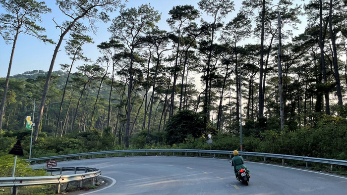 Cung đường khám phá Tam Đảo. Ảnh: báo Lao Động