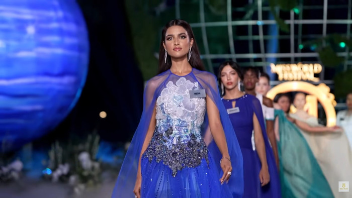 111 thí sinh vừa trải qua phần thi Top Model thuộc khuôn khổ Miss World.