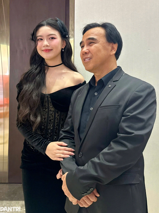 Quyền Linh và con gái Lọ Lem.