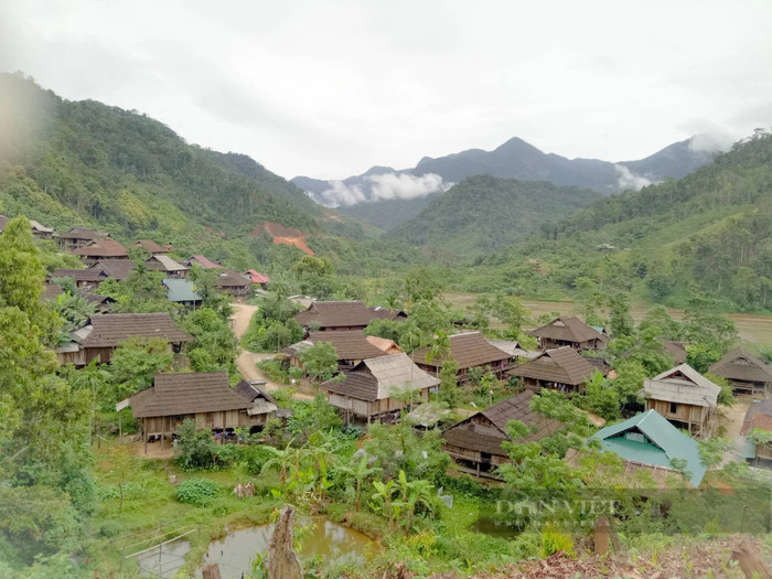 Cảnh đẹp ở làng thái cổ Mường Đán. Ảnh: báo Dân Việt