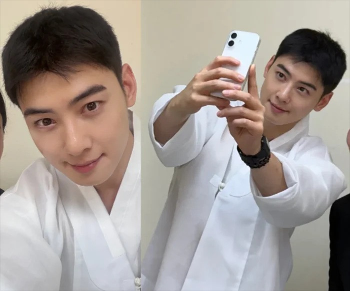 Cha Eun Woo đang thực hiện nghĩa vụ quân sự.