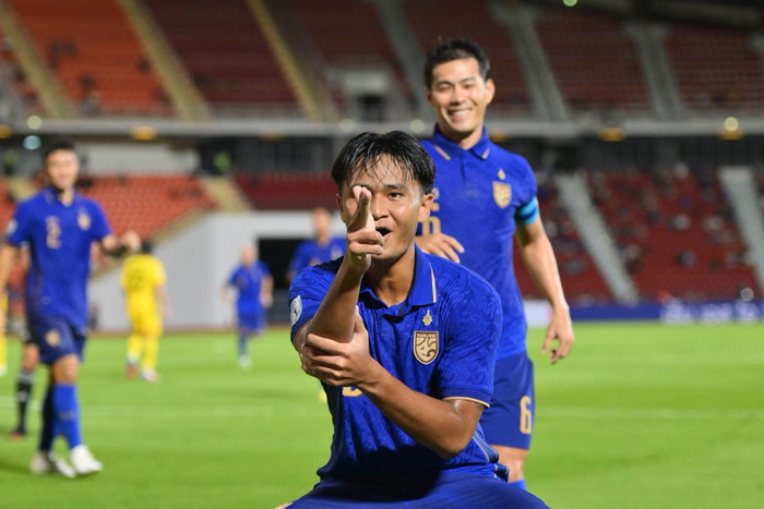 Thái Lan trao cơ hội cho nhiều cầu thủ trẻ tranh tài ở AFF Cup 2026. Ảnh: FAT
