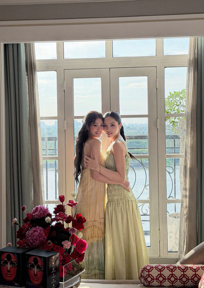 &nbsp;Kỳ Duyên và Thiên Ân thường xuyên xuất hiện cùng nhau. Ảnh: Instagram