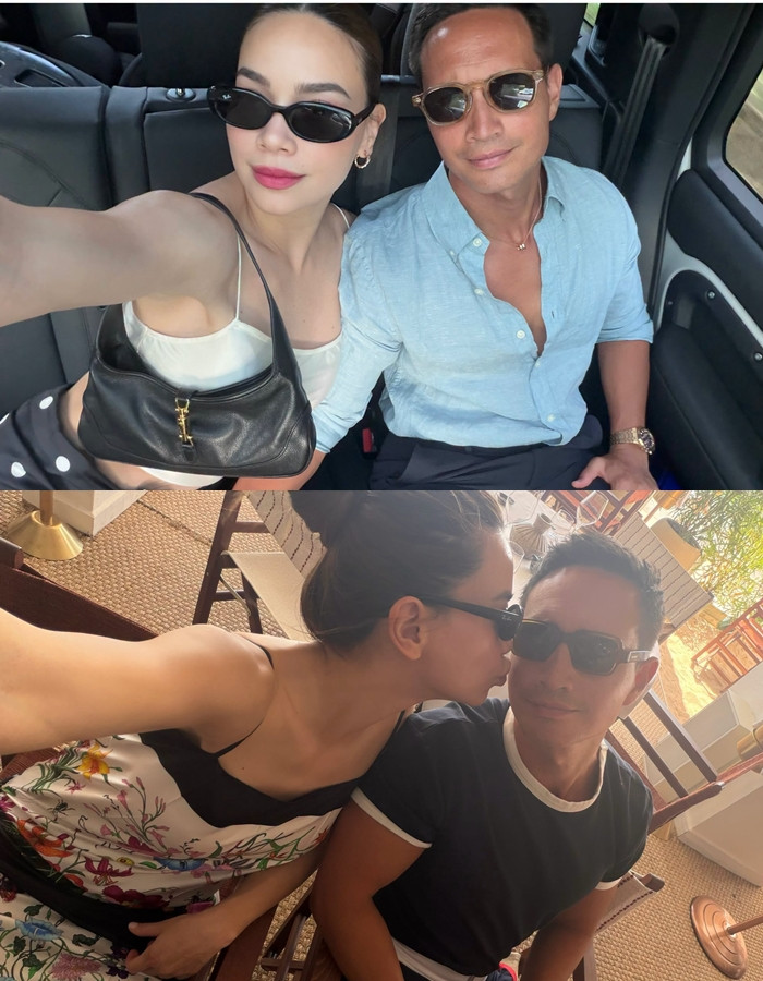 Hồ Ngọc Hà và Kim Lý trong chuyến du lịch châu Âu.