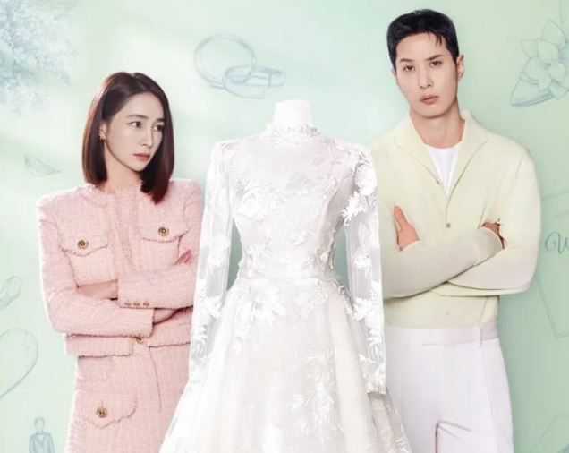 Lee Min Jung và Kim Ji Seok lần đầu nên duyên vợ chồng trên màn ảnh.