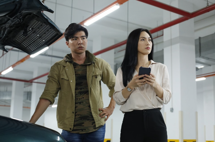 Vô diện sát nhân đánh dấu lần đầu Steven Nguyễn bước lên màn ảnh rộng sau thời gian hoạt động ở phim truyền hình và web drama. Ảnh: FBNV.