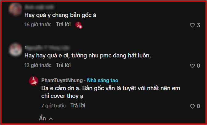 Tuyết Nhung khẳng định bản gốc của Phương Mỹ Chi vẫn là tuyệt vời nhất.