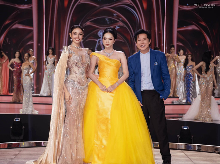 Hương Giang làm giám khảo đêm thi Bán kết Miss Universe Thailand 2026.