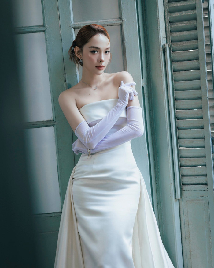 Sau khoảng 3 năm vắng bóng trên màn ảnh rộng, Minh Hằng chính thức trở lại với dự án điện ảnh mới ở tuổi 39. Ảnh: FBNV