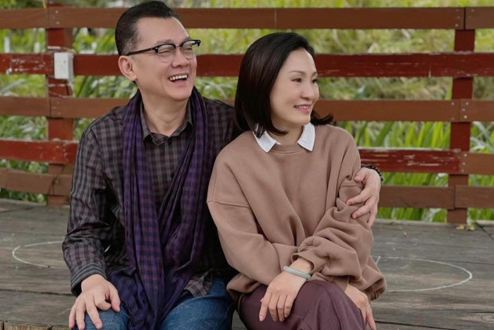 Hồng Đào và NSƯT Hữu Châu là những người bạn thân thiết hàng chục năm.