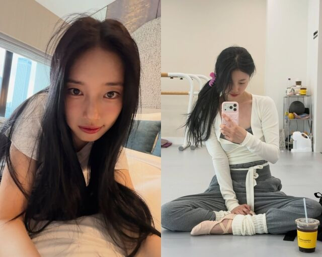 Hình ảnh đời thường được Suzy đăng tải.&nbsp;