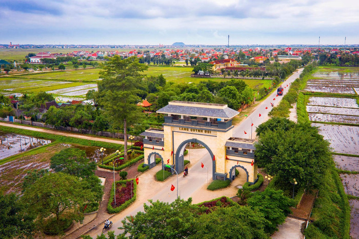 Những khoảng trời yên bình ở Nghệ An. Ảnh: báo Nghệ An
