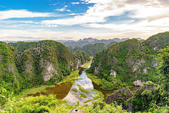 Cảnh sắc Ninh Bình. Ảnh: Sưu tầm