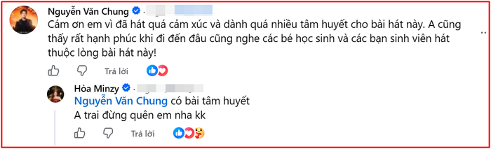 Hòa Minzy công khai nhắn nhủ Nguyễn Văn Chung: 'Đừng quên em nha' Ảnh 4