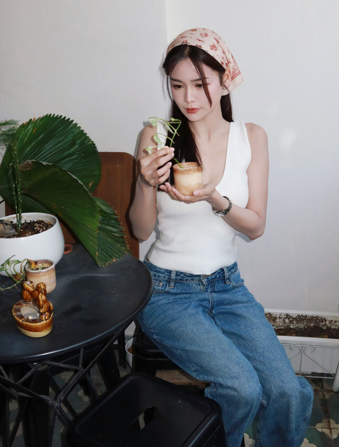 Nhan sắc cuốn hút của người đẹp Thái Lan.
