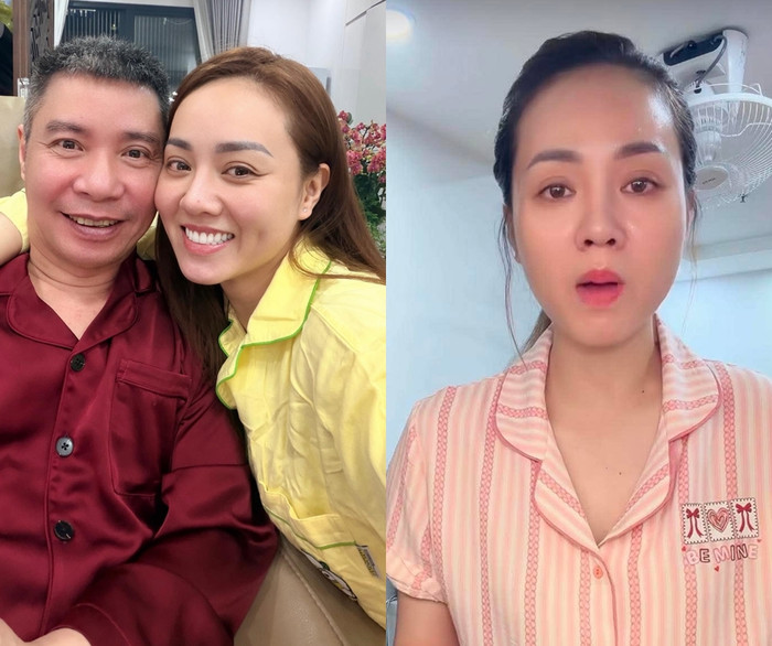 Vợ NSND Công Lý nói rõ về chuyện chồng ở nhà để vợ nuôi.