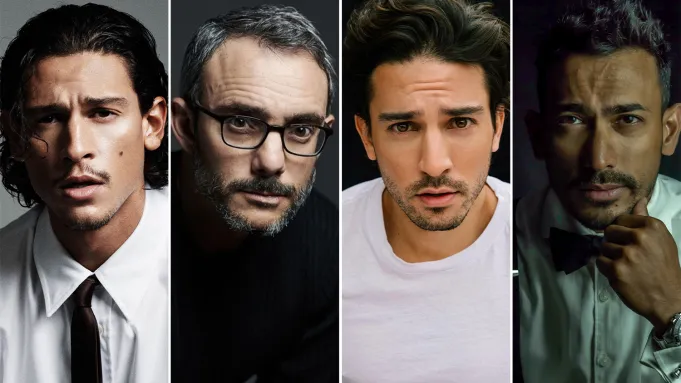 LR: Emilio Sakraya, Omid Abtahi, Jamie Ward và Nabeel Khan.&nbsp;